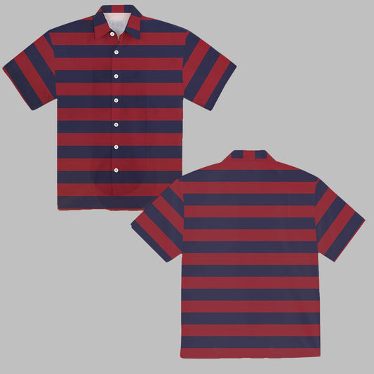 Brennan Lee Mulligan Striped Shirt - Moonbestprint