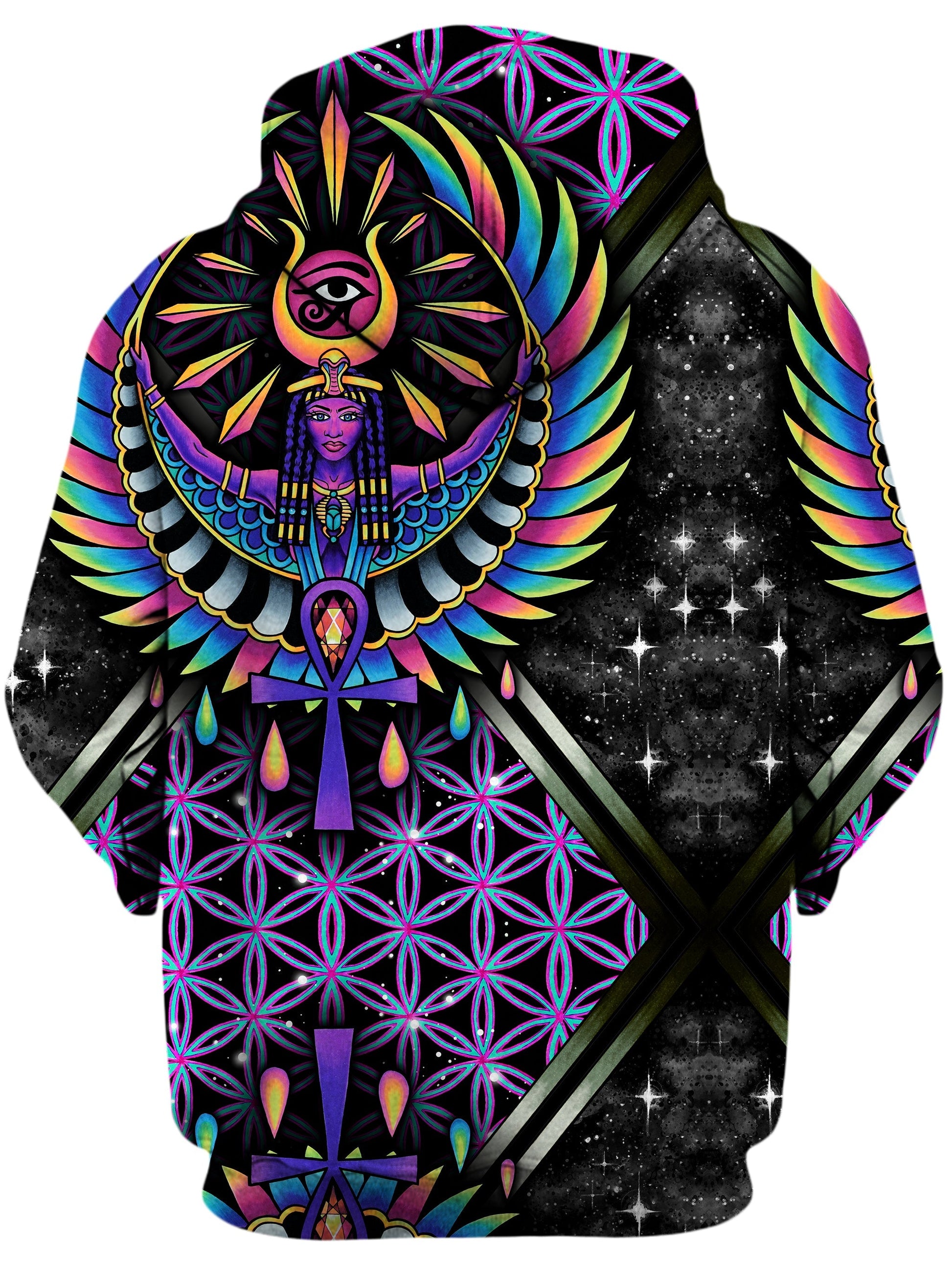Isis Purple Unisex Hoodie -Moonbestprint