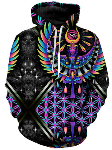Isis Purple Unisex Hoodie -Moonbestprint