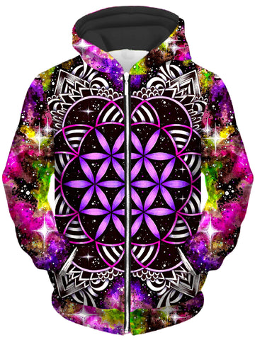 Oracle of Life Unisex Zip-Up Hoodie -Moonbestprint