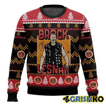 Brock Lesnar Ugly Sweater - Moonbestprint