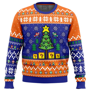 Bros Christmas Mario Bros Ugly Christmas Sweater – Moonbestprint