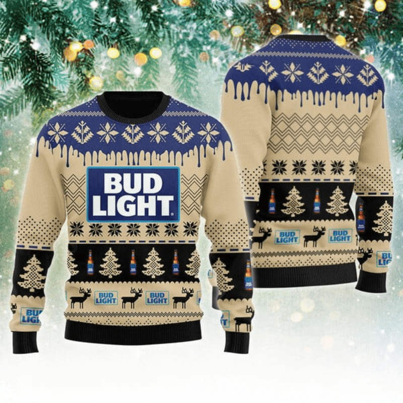 Bud Light Christmas Festival Ugly Sweater – Moonbestprint