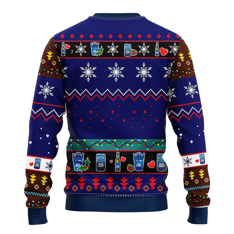 Bud Light Christmas Ugly Sweater – Moonbestprint