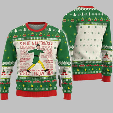 Buddy Elf Ugly Christmas Sweater – Moonbestprint