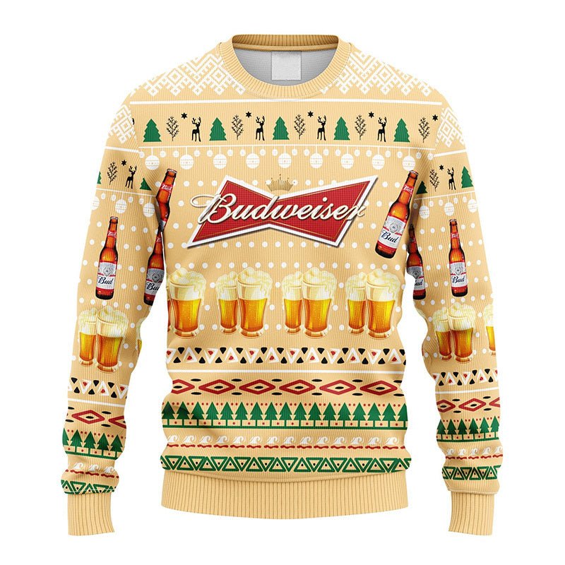 Budweiser Christmas Ugly Sweater – Moonbestprint