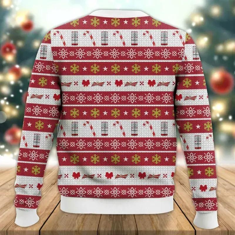 Budweiser Grinch Ugly Sweater, Grinch Holiday Sweater Moonbestprint