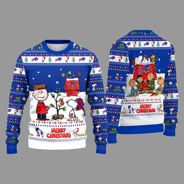 Buffalo Bills 2025 Snoopy Ugly Christmas Sweater – Moonbestprint
