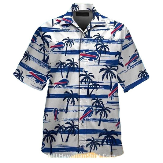Buffalo Bills Beach Vibes Palm Tree Hawaiian Shirt - Moonbestprint