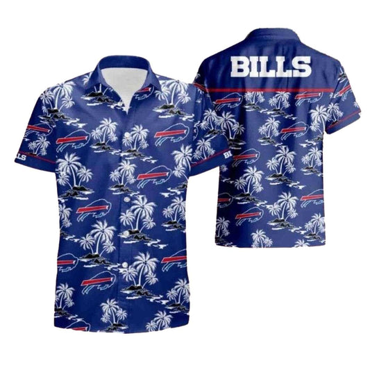Buffalo Bills Coconut Island Beachside Fan Gear Hawaiian Shirt - Moonbestprint