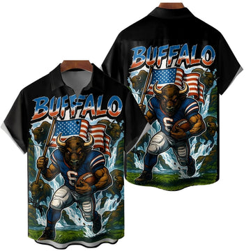 Buffalo Bills Cow Chest Hawaiian Shirt – Moonbestprint