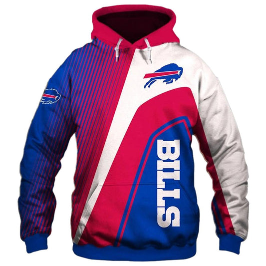 Buffalo Bills Logo Inside Me Blue White And Red AOP Hoodie -  Moonbestprint