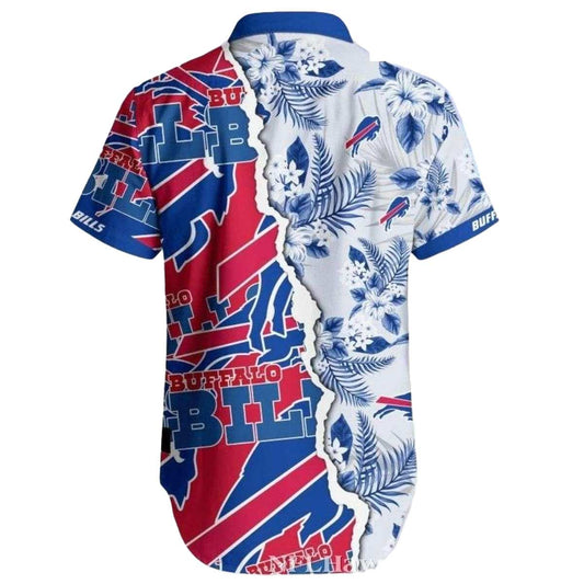 Buffalo Bills Mickey Helmet Graphic Hawaiian Shirt - Moonbestprint