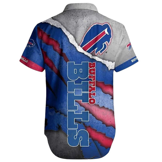 Buffalo Bills Nice Logo Gift For Beach Lovers Hawaiian Shirt - Moonbestprint