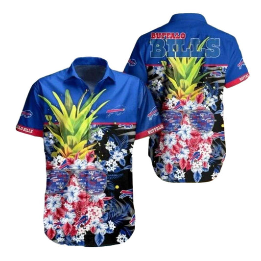 Buffalo Bills Pineapple Paradise Hawaiian Shirt - Moonbestprint