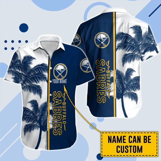 Buffalo Sabres Hawaii Shirt Men Custom Nhl, NHL Hawaiian Shirt Moonbestprint