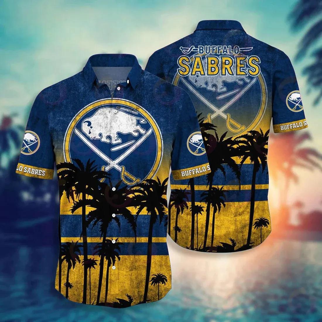 Buffalo Sabres Nhl Hawaii Shirt Style Hot Trending Summer 1, NHL Hawaiian Shirt Moonbestprint