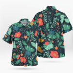 Bulbasaur Chikorita Oddish Pokémon Hawaiian Shirt Floral Print – Moonbestprint