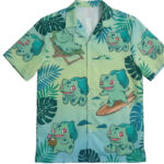 Bulbasaur Jungle Summer 2026 Hawaiian Shirt – Moonbestprint