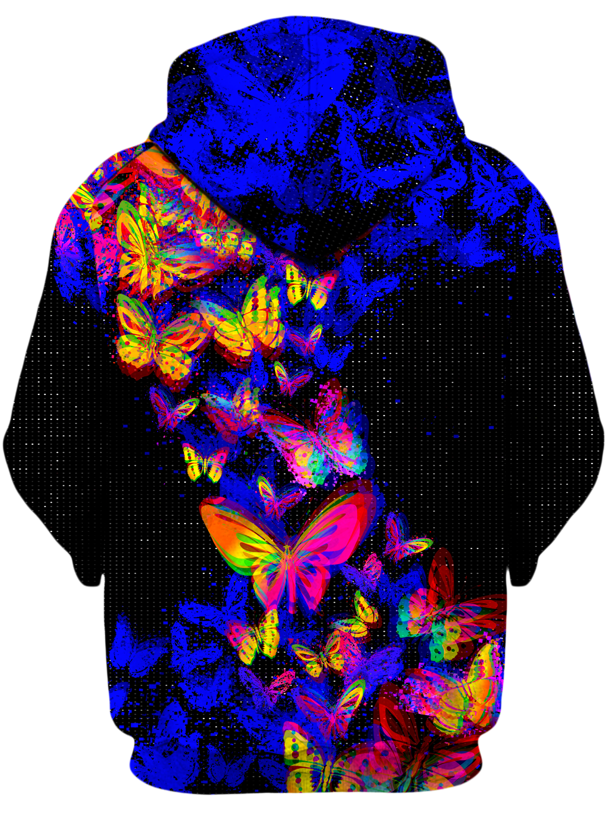 Butterfly Glitch Unisex Hoodie -Moonbestprint