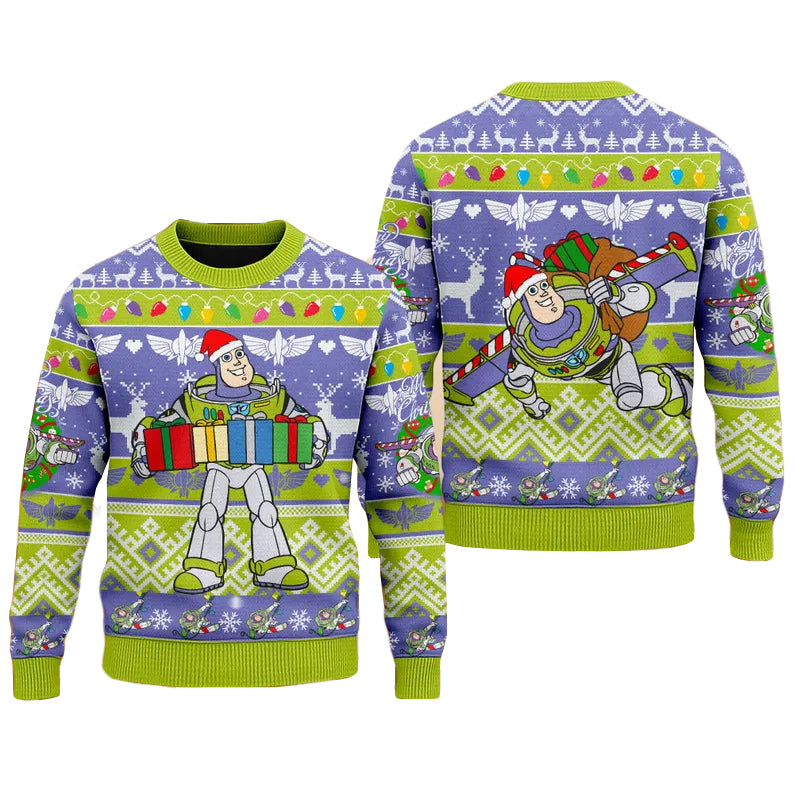 Buzz Lightyear Ugly Christmas Sweater 2025 – Moonbestprint