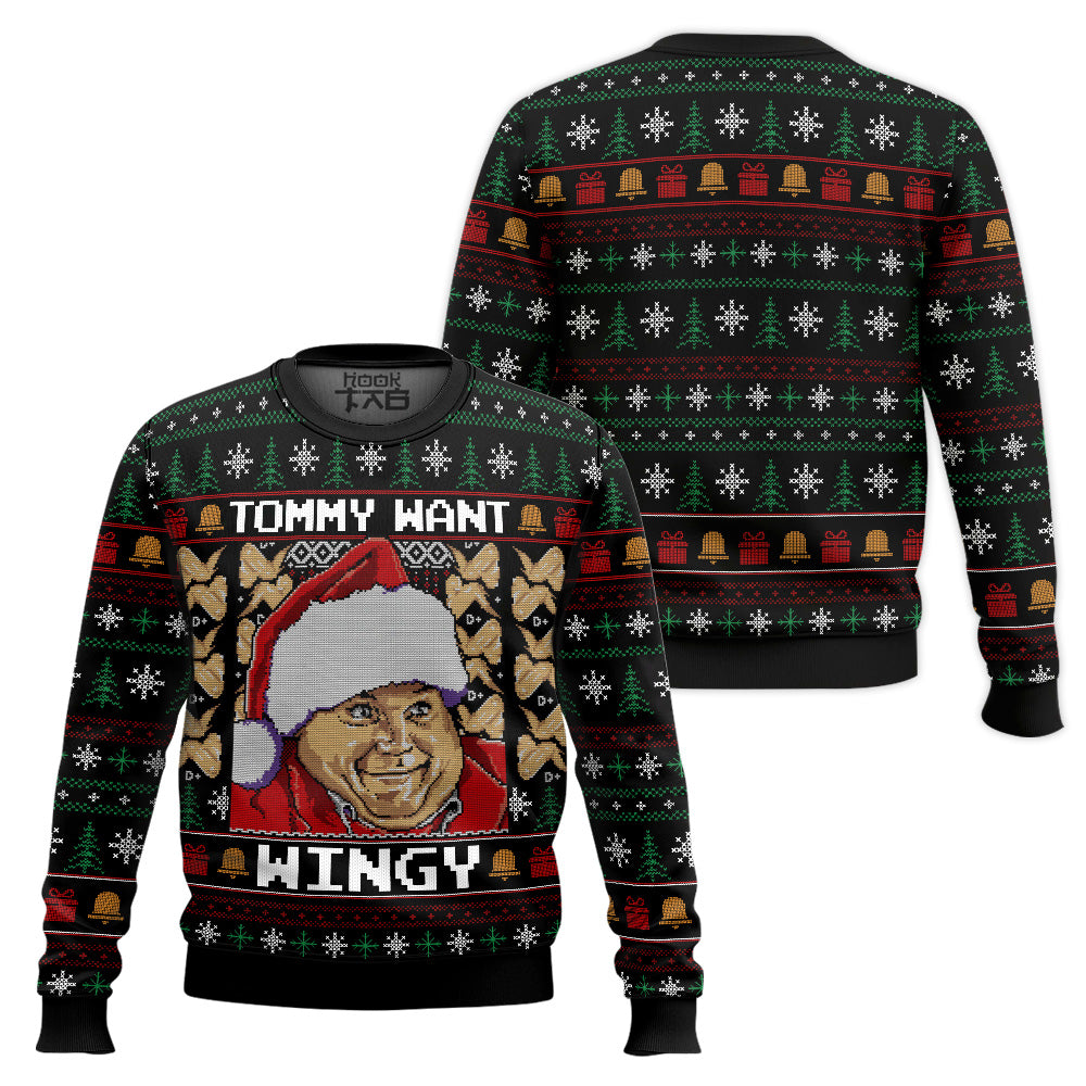 Ho Ho Holy Schnikes Chris Farley Ugly Christmas Sweater – Moonbestprint
