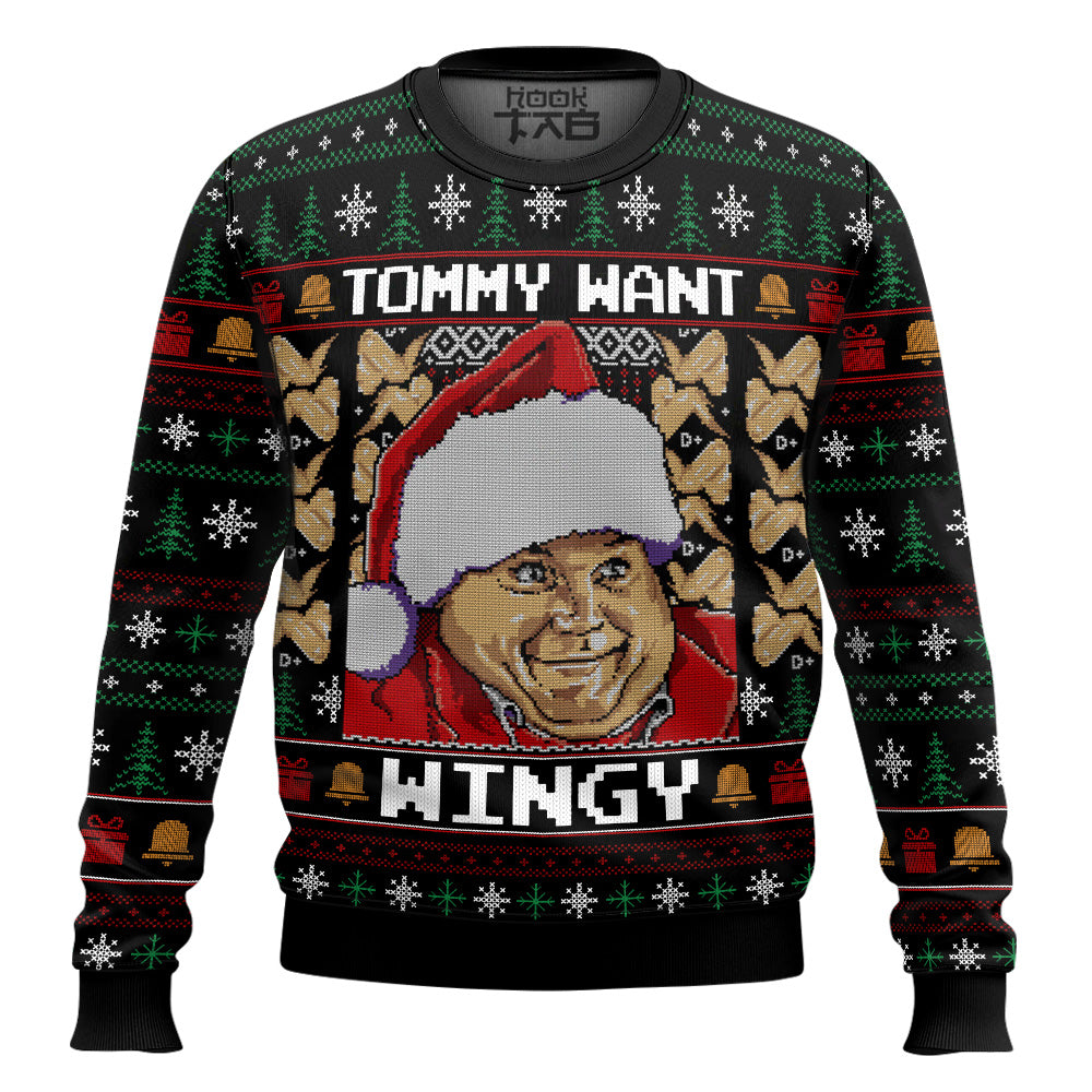 Ho Ho Holy Schnikes Chris Farley Ugly Christmas Sweater – Moonbestprint