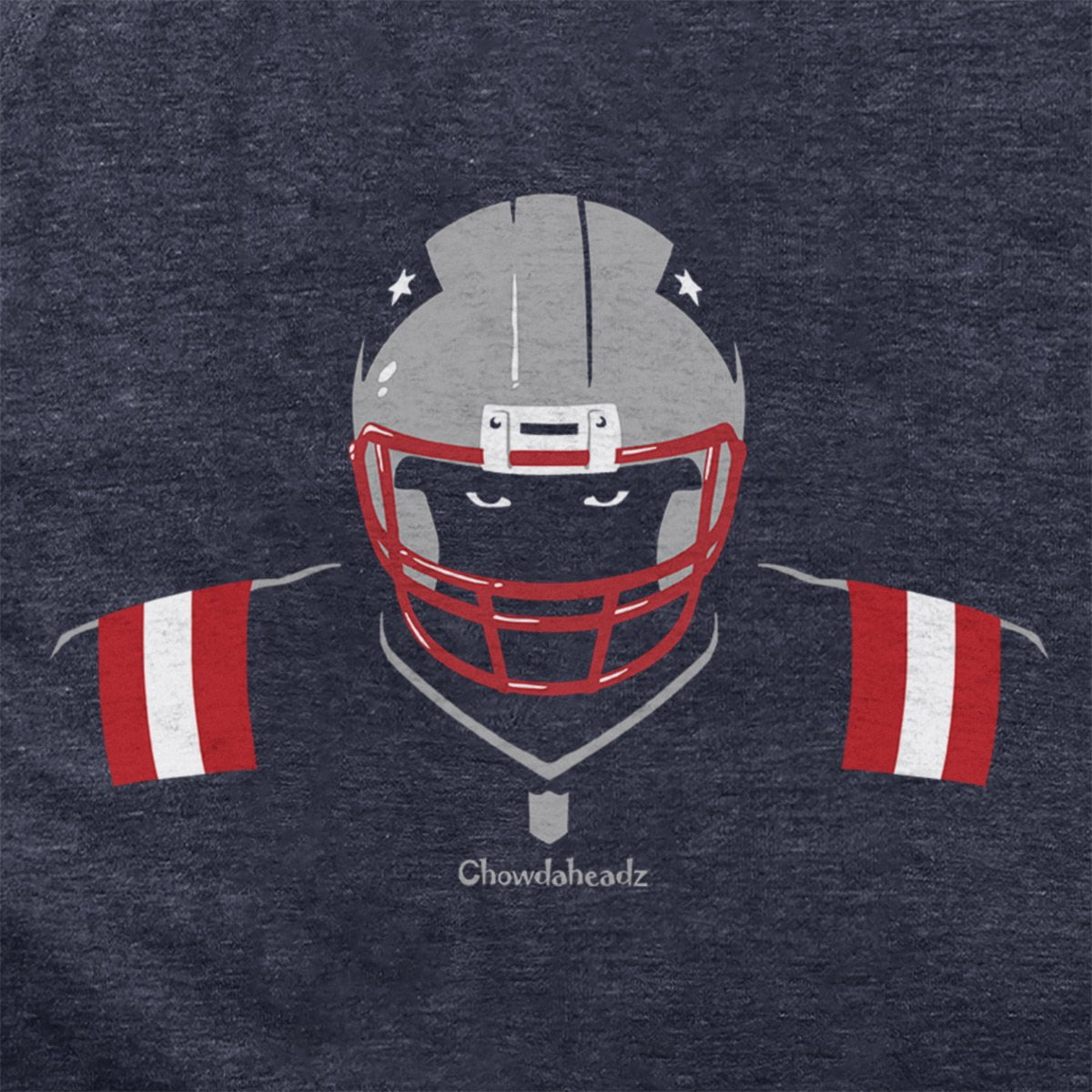 New England Staredown Silhouette Hoodie