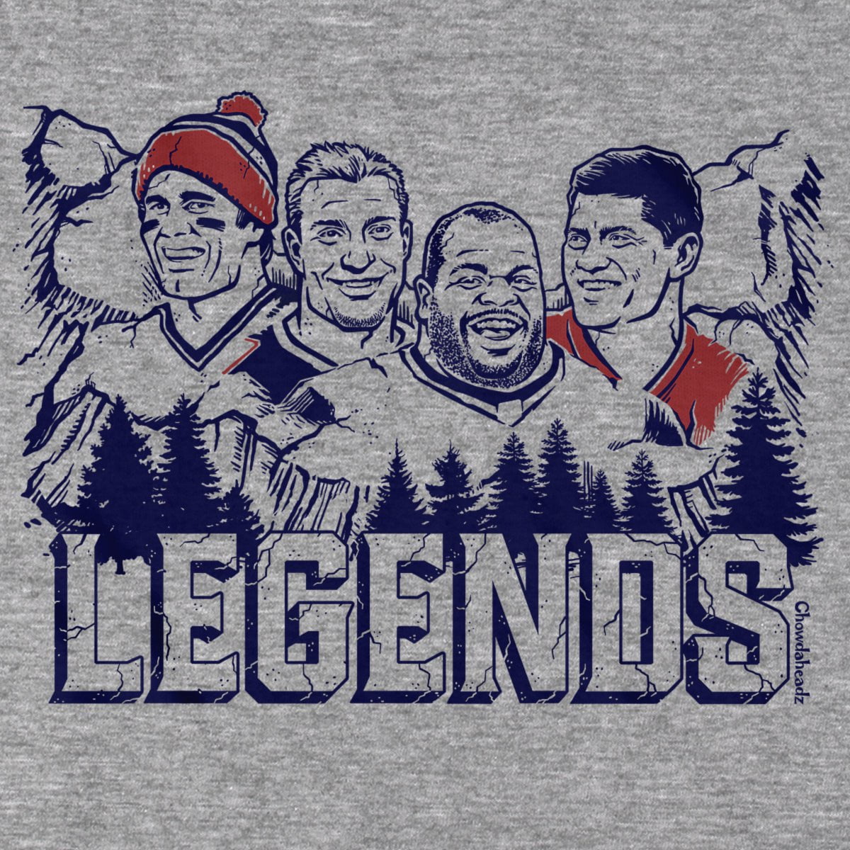 New England Football Legends Hoodie