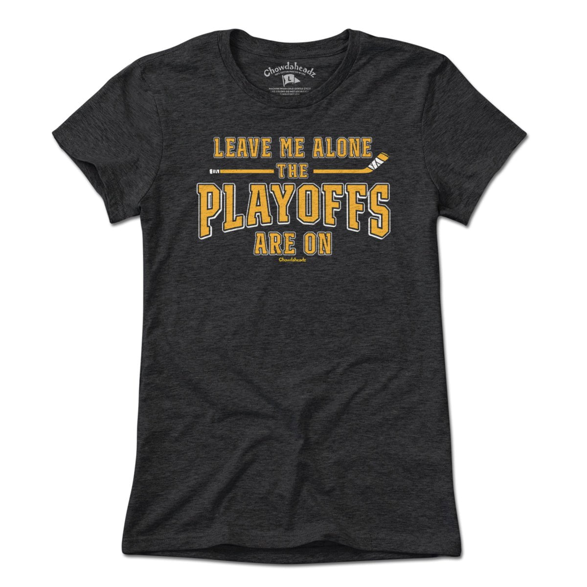 Leave Me Alone Hockey Playoffs T-Shirt