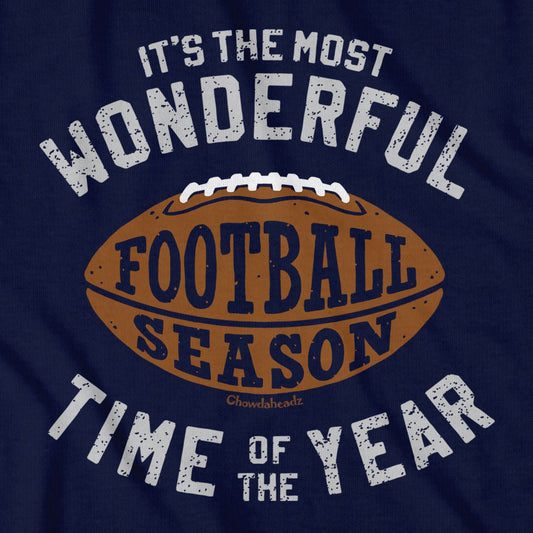 Most Wonderful Time Football Season T-Shirt