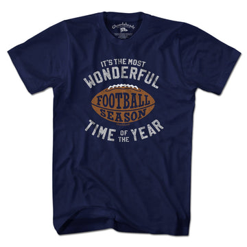 Most Wonderful Time Football Season T-Shirt