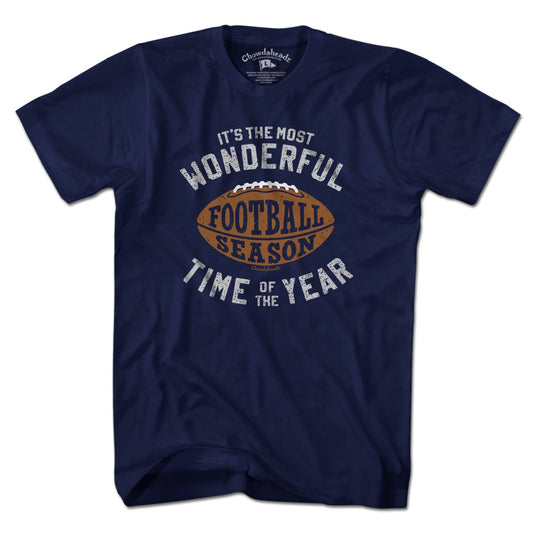 Most Wonderful Time Football Season T-Shirt