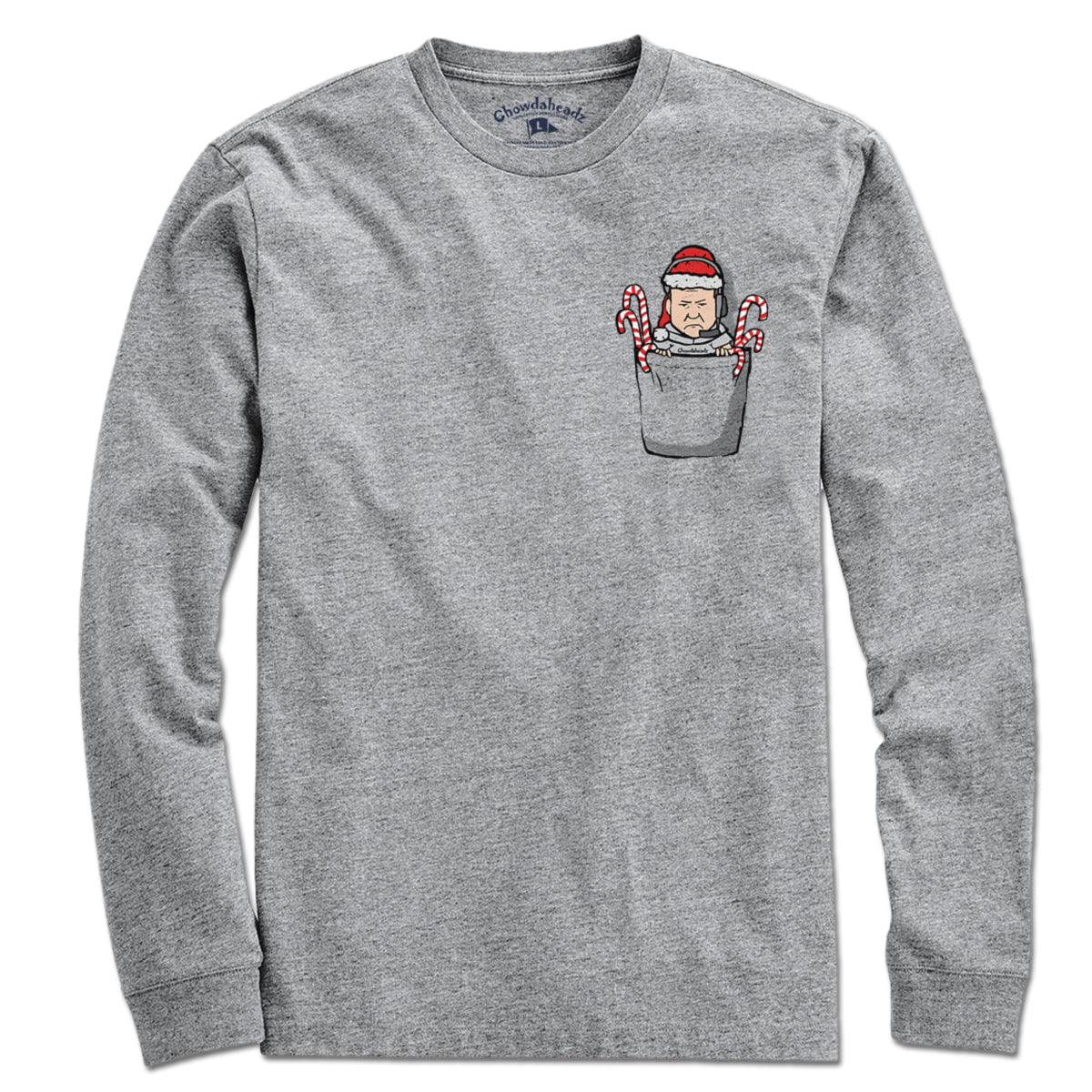 Pocket Belichick Xmas T-Shirt