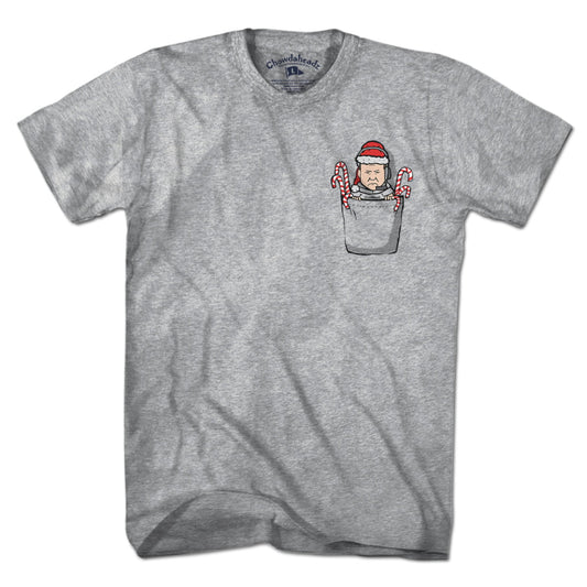 Pocket Belichick Xmas T-Shirt
