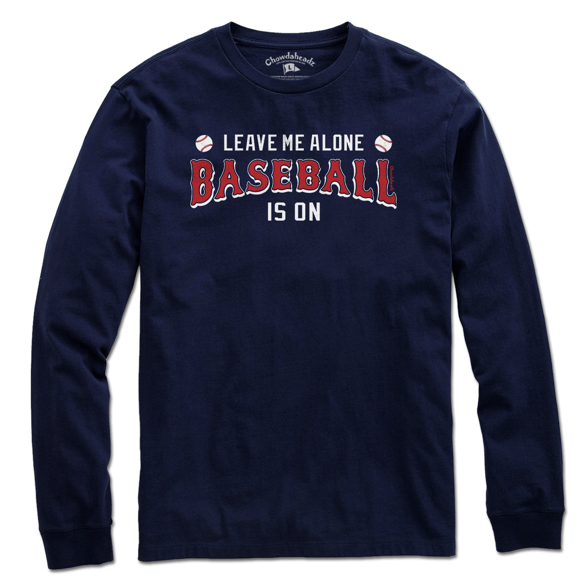 Leave Me Alone Baseball Is On T-Shirt