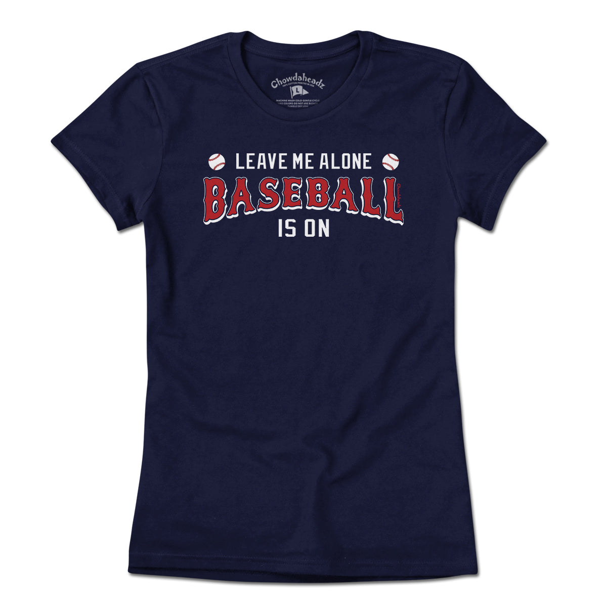 Leave Me Alone Baseball Is On T-Shirt