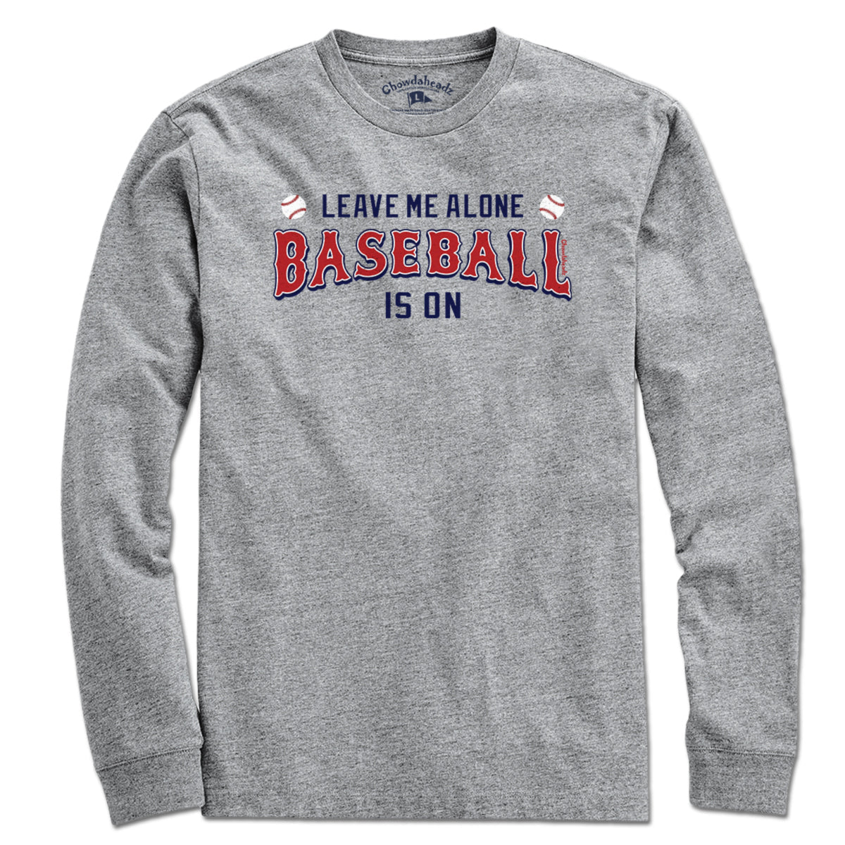 Leave Me Alone Baseball Is On T-Shirt