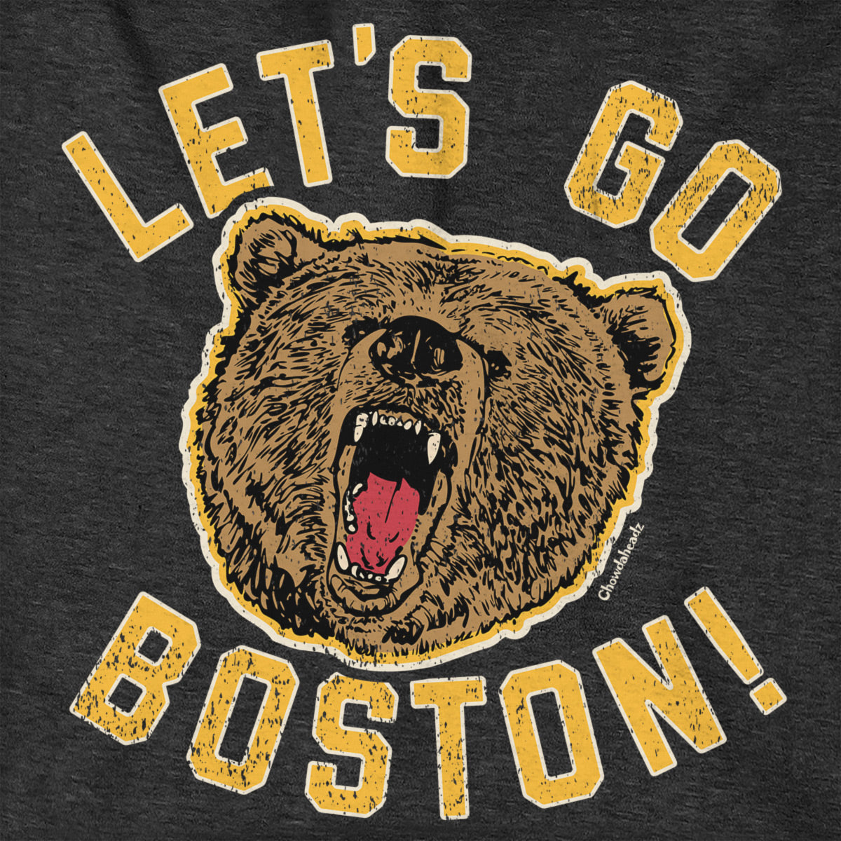 Let's Go Boston Bear Hoodie