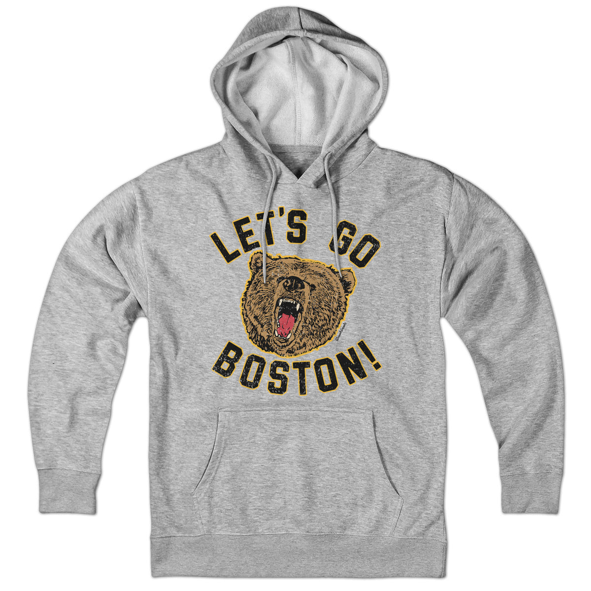 Let's Go Boston Bear Hoodie