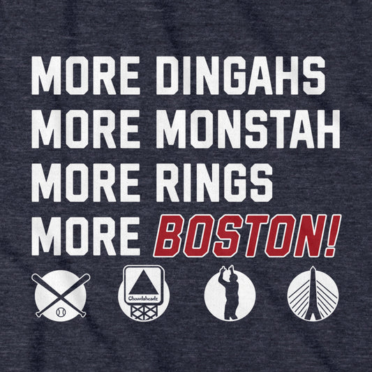 More Boston Baseball Icons T-Shirt