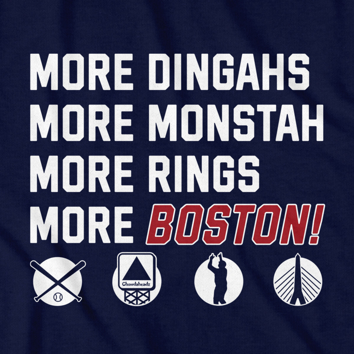 More Boston Baseball Icons T-Shirt