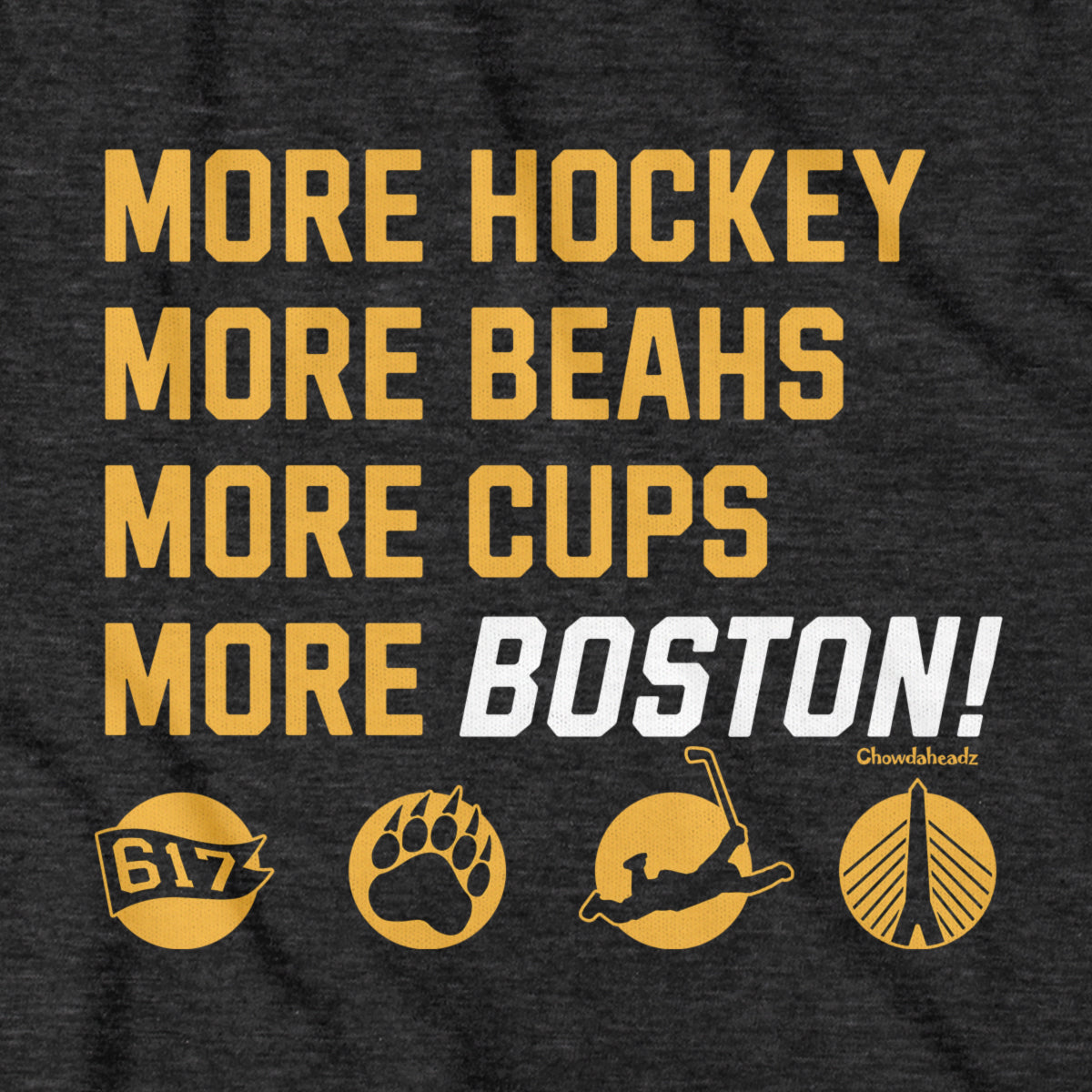 More Boston Hockey T-Shirt
