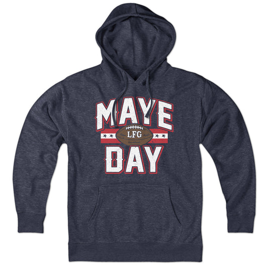 Maye Day Football Hoodie