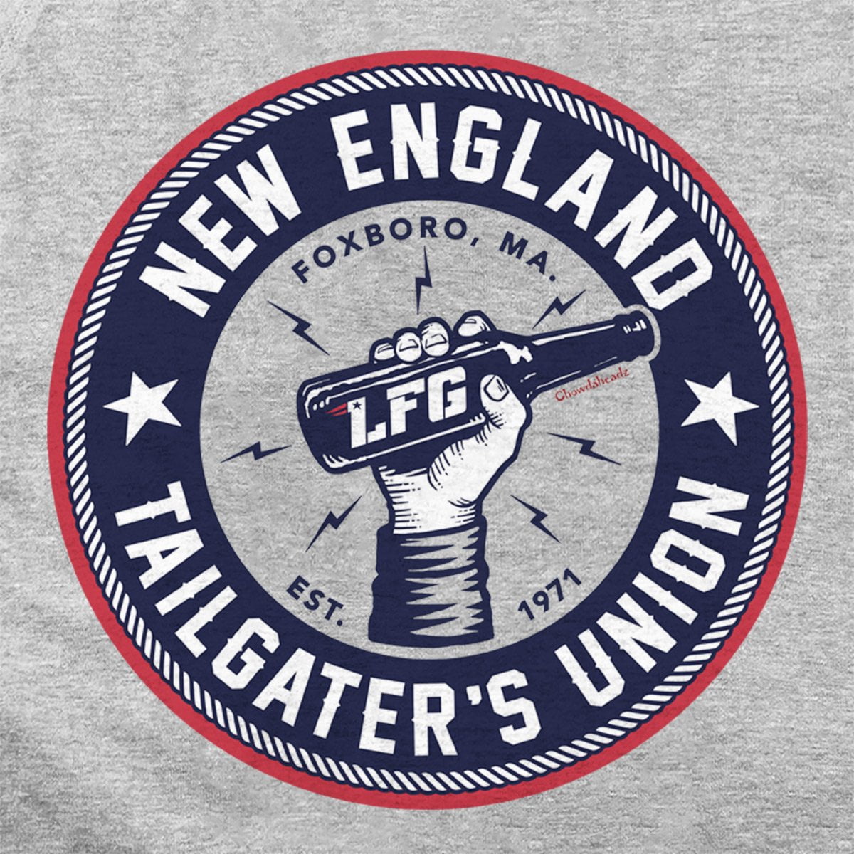 New England Tailgater's Union Hoodie