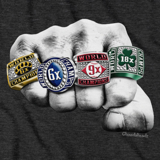 Kiss The Rings Champions T-Shirt