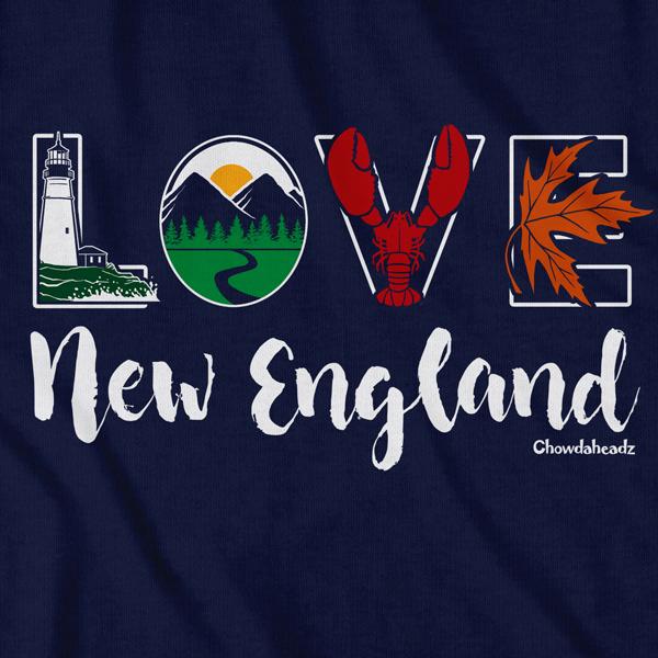 Lifestyle Love New England T-Shirt