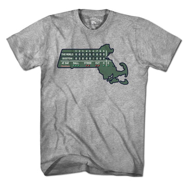 Massachusetts Scoreboard T-Shirt