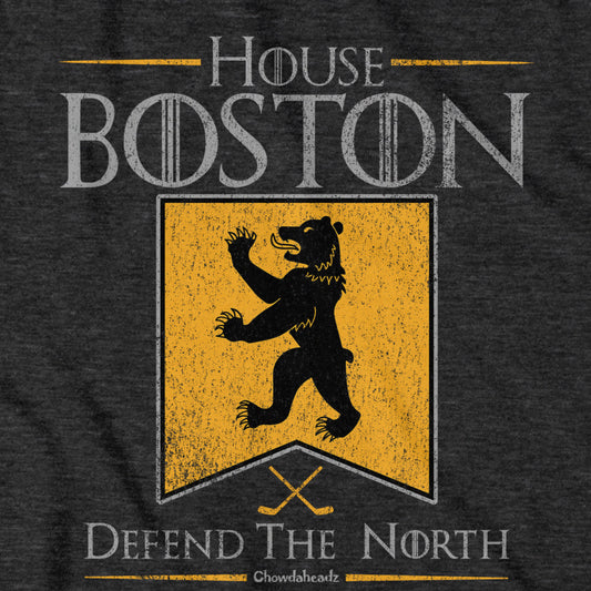 House Boston Bear Banner T-Shirt
