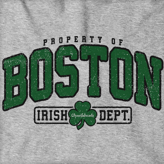 Property of Boston Irish Dept. Hoodie